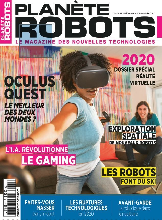 Parution du n° 59 de Planète Robots (septembre-octobre 2019) - Lexing Alain  Bensoussan Avocats