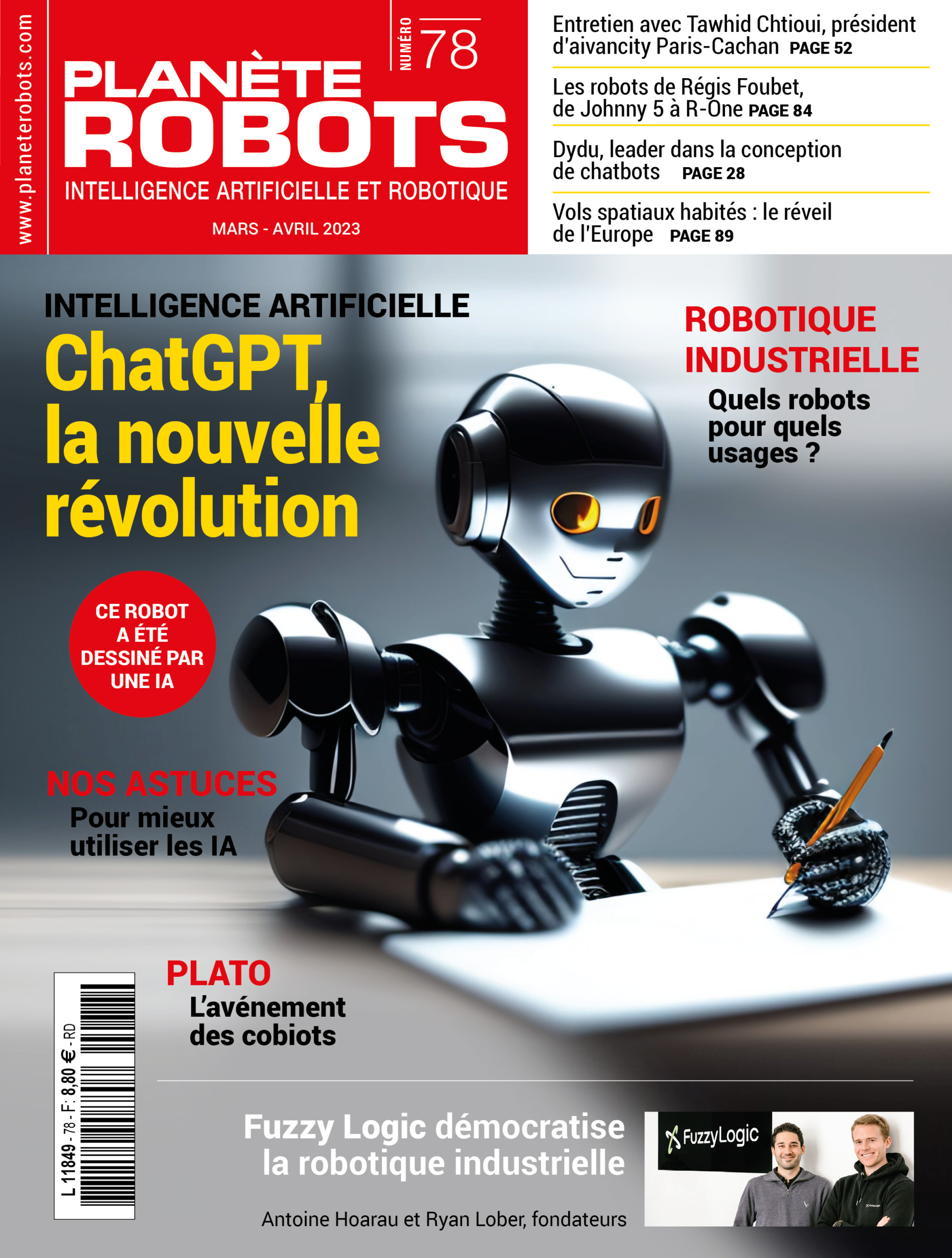 Chronique du magazine Planète robots